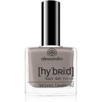 Alessandro Hybrid Soul Gel Polish 108 Velvet Taupe