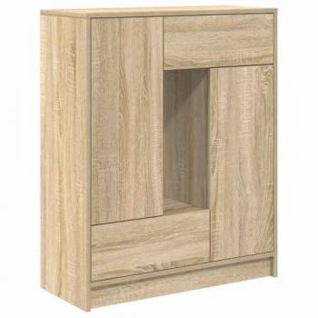 Buffet Moderne Chêne Sonoma 73x31x90 cm