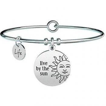 Collana di perle e charms in acciaio 316L