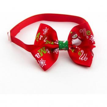 Collar Festivo para Cachorros con Diseño de Pajarita