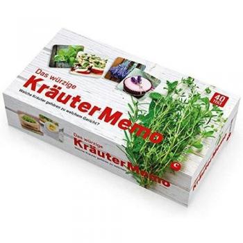 Welche Kräuter passen am besten zu welchem Gericht? Klassische Kräuter-Gerichte-Paare versteckt in einem unterhaltsamen Memo-Spiel. Testen Sie Ihr Kräuterwissen mit dem würzigen Kräutermemo