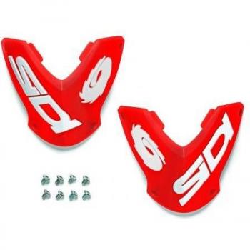 Sidi ST Shin – Plaques de protection noire et blanche – Tailles uniques
