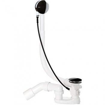 VIEGA Badewannen-Ab-/Überlaufgarnitur Ø 52 mm – Chrom, Komplettes Set (DE)