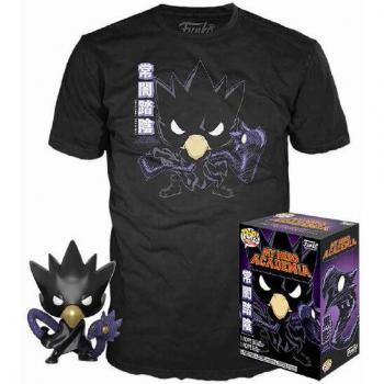 T‑Shirt S My Hero Academia – Booble Head Pop N° Xx Tokoyami + Funko