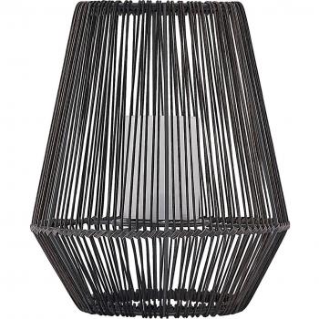 Lanterna LED Solare Lindby Kaati Rattan