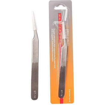 Pincette de maquillage pour extension de cils en acier inoxydable