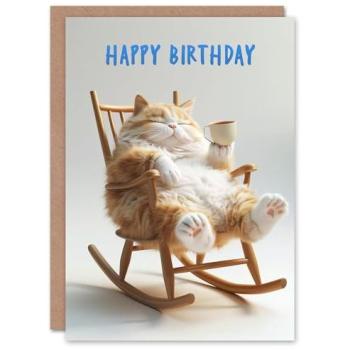 Artery8 Birthday Card – “Kids & Family Joy” (Light Grey)