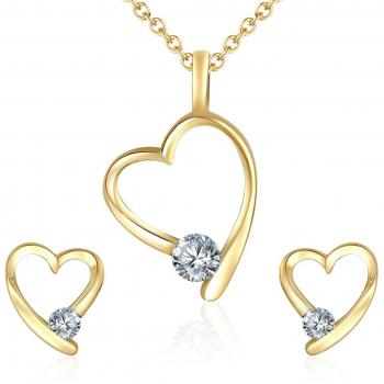 Lulu Jane : Piques d’oreilles – Collier avec pendentif, maille forçat en laiton doré