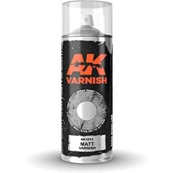 Aerosol Vernis Mat Ak Interactive 400 ml – Sous‑Couche