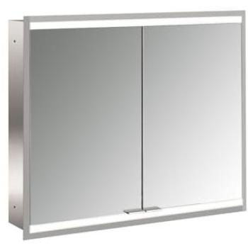 Armoire Éclairée Emco Prime Aluminium Blanc