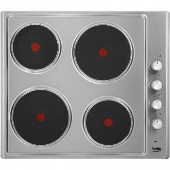 Beko HIZE64101X Stainless Steel Built‑In Sealed Plate Range