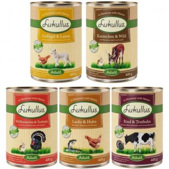 Lukullus adulto comida húmeda para perros