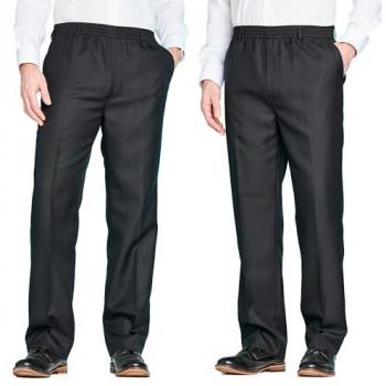 Pack of Two Elastic Waist Pull‑On Trousers