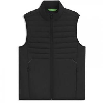 Chaleco BOSS Urbanex Negro (M) – Versátil y Moderno