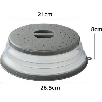 Multifunctional Silicone Lid for Microwave