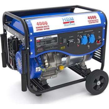 HBM 4300W tragbares Aggregat mit Benzinmotor