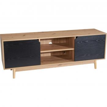 FineBuy Design TV-Schrank Hoch 150x55x40 cm mit zwei Türen