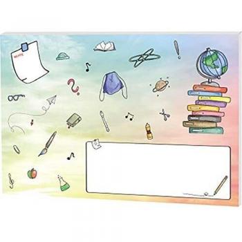 RNK Notizunterlage Schooldoodle klein, 30 Blatt Papier