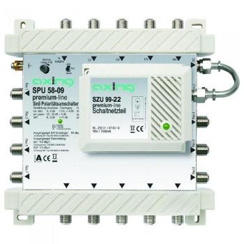 Axing 4SAT/1Terrestrial Multiswitch