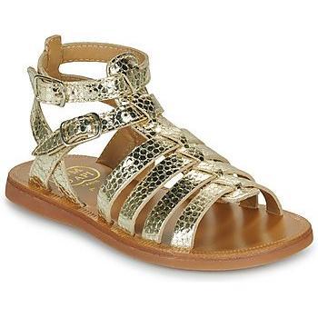 Sandales Dorées Gladiateur pour Enfants Pom d'Api