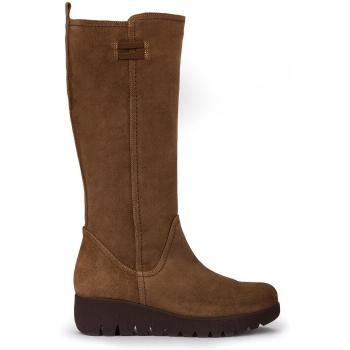 Bota de Cuña de Piel Yokono