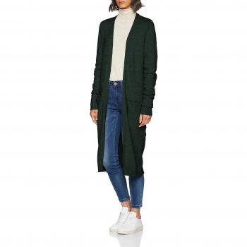 Vila Women's Long Sleeve Midi Cardigan Dark Blue XS