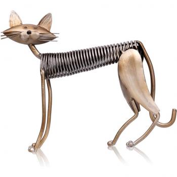 Spring Cat Metal Art