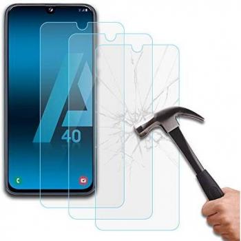 Protecteur d'Écran Antirayures en Verre Trempé Samsung Galaxy A40 2019