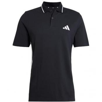 Adidas JE6380 men's Polo shirt in Black