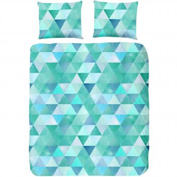 Cotone Aqua Good Morning Parure Copripiumino 200x200x1 cm