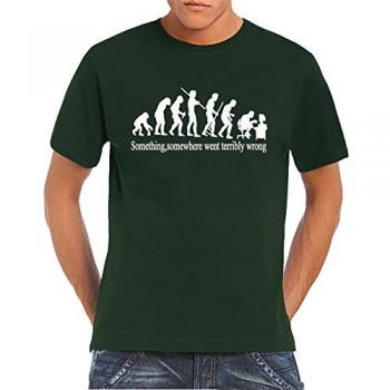 Touchlines Herren T-Shirt „Somewhere…“, Bottle Green, L,  B1799 BottleGreen L