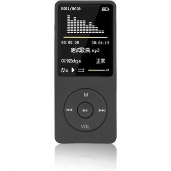 70-Hour Music Player with Lossless Sound, FM Recorder, and TF Card #T2