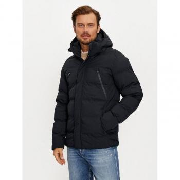 4F Winterjacke Regular Fit Schwarz