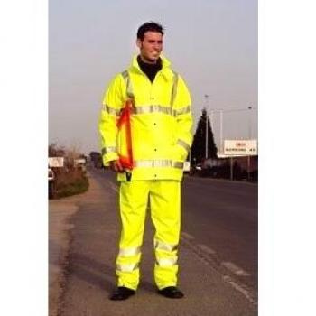 Traje de agua con bandas reflectantes y alta visibilidad Poseidón HV750