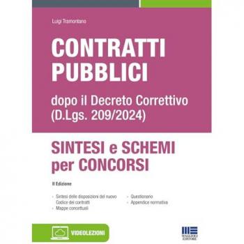 Contratti pubblici. Dopo il Decreto Correttivo (D.Lgs. 209/2024)....
