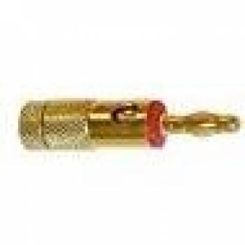Rosso Oro Tappo Banana 4mm