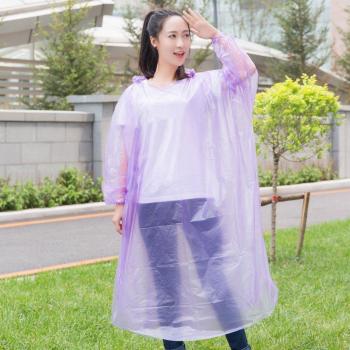 One‑Time Use Adult Transparent Waterproof Rain Jacket – Emergency Ready