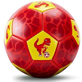 Dino‑Dribble Pack: Kinderfußball mit Ballpumpe & Netz – 2–8 Jahre