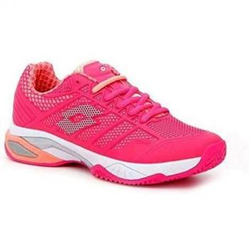 Lotto Viper Ultra Iv Cly W, Chaussures de Tennis Femme, Gris