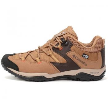 Women’s Columbia Saber Five 23.0 Beige Waterproof Trail Shoes (YL4134)