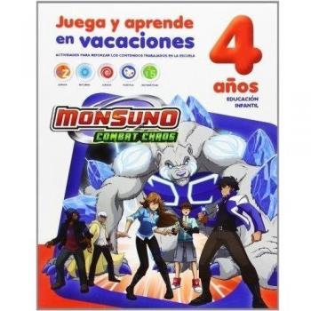 Juega y aprende en vacaciones. Monsumo 4 años