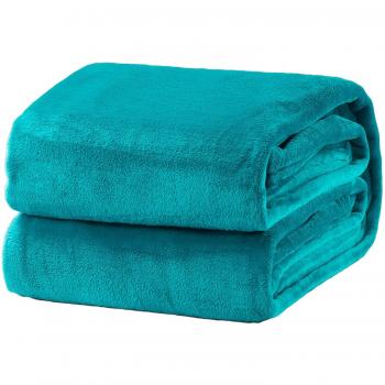 Bedsure Soft Fluffy Travel Blanket