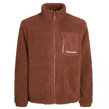 JACK & JONES Jacke in Felloptik JORVESTERBRO braun | S