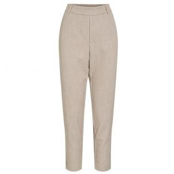 Pantaloni VILA Varone Slim Fit Natural Melange 40 beige