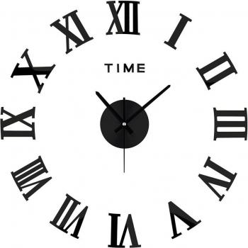 Horloge murale décorative en acrylique 3D