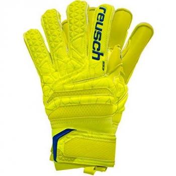 Reusch Kinder-Fit-Control-S1 Evolution Finger‑Support-Torwarthandschuh – Limone/Sicherheitsgelb, 6