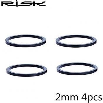 Anneau de guidon aluminium – Set 1 – Rondelle vélo – Support casque – Réglages 2, 3 ou 5 mm