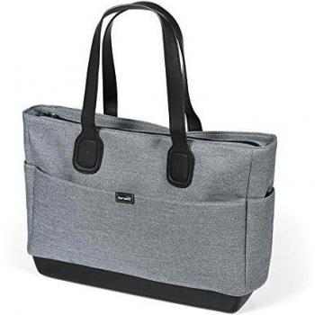 Guscio Borsa Grigio Melange Chiaro, Collezione 2021, da Brevi