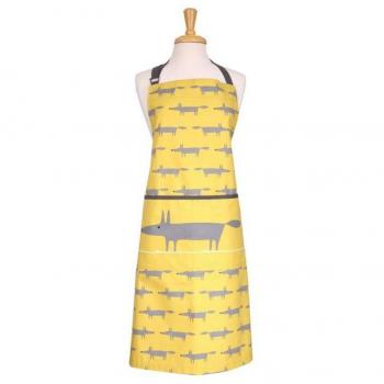 Dexam Scion Yellow Apron for Adults (Mr Fox)