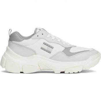 Moda per Piedi Tommy Sportiva Runner Hybri Donna Col. Bianco/Grigio Taglia 37